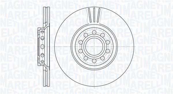 MAGNETI MARELLI Jarrulevy 361302040412